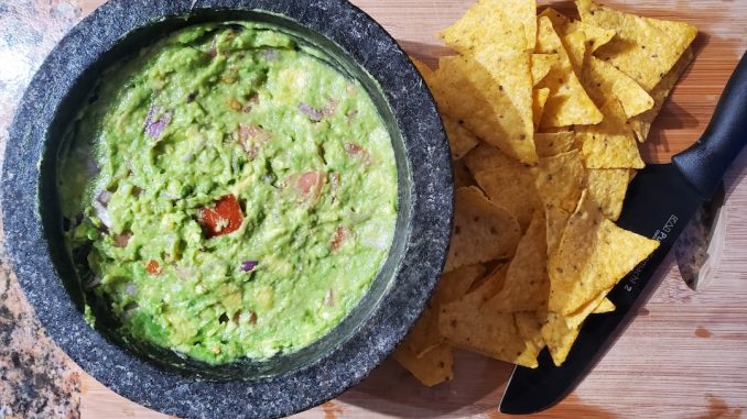 Guacamole recept illustration