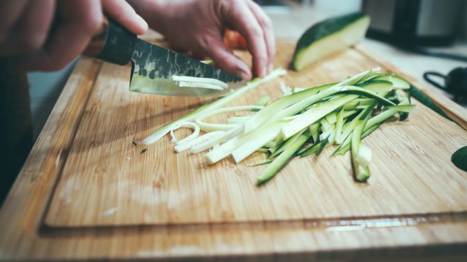 Zucchini recept illustration