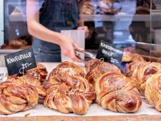 Värmande kanelbullar med en twist illustration