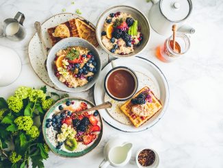 Veganska alternativ till klassiska husmansrätter illustration