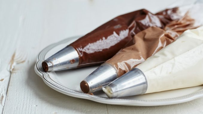efterrätter med choklad som lyxig avslutning på måltider illustration