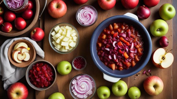 Äppelchutney recept – så gör du enkelt och gott! illustration