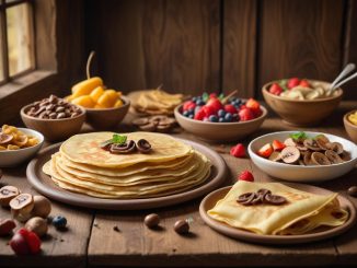 Crepes som ger smaklökarna en fest! illustration