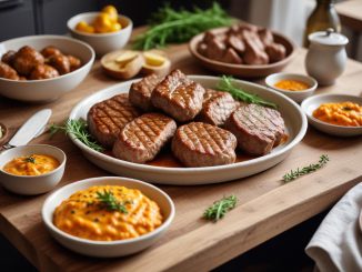 Köttfärsbiffar i ugn – enkelt och supergott! illustration