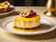 Ljuvlig passionsfrukt cheesecake att njuta av! illustration