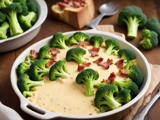 Mumsigt recept på broccoligratäng med bacon! illustration