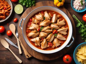 En smakfull och enkel pulled chicken-recept! illustration