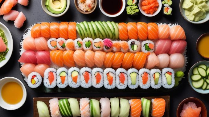 Gör egen sushi hemma – enkelt och kul! illustration