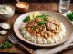 Halloumi Stroganoff – en festlig och krämig rätt! illustration