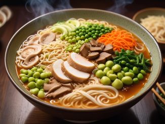 Kryddig ramen för alla smaker och tillfällen! illustration
