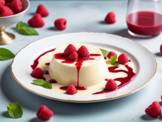 Läckra recept på vit chokladpannacotta att prova hemma! illustration