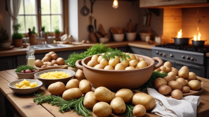Så mycket potatis ska du räkna med per person illustration