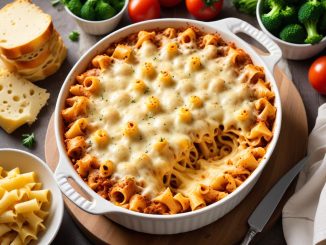 Smakrik pastagratäng med kassler – enkelt och gott! illustration