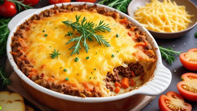 Smidig potatisgratäng med köttfärs som imponerar! illustration