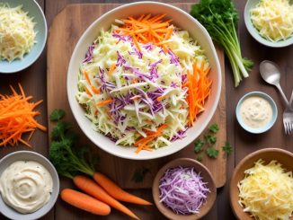 Coleslaw som lyfter din grillmiddag till nya höjder illustration